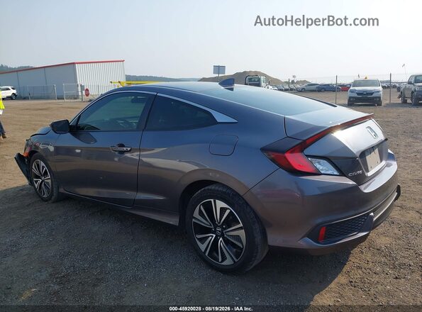 2HGFC3B37HH361308 2017 HONDA CIVIC Gray Սալոնի 360 աստիճան տեսք