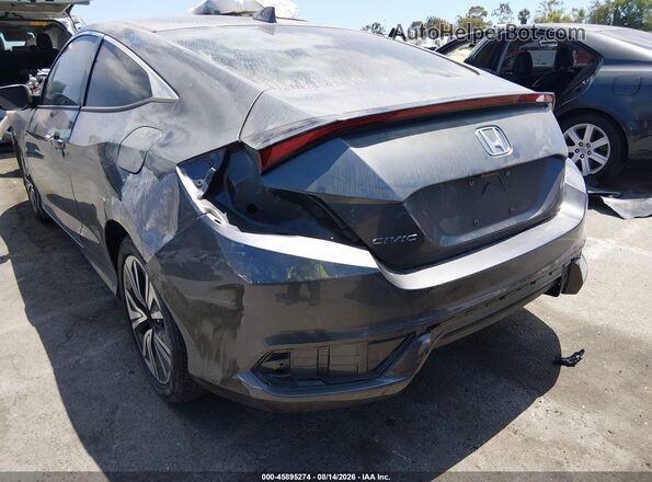 2HGFC3B38GH359694 2016 HONDA CIVIC Gray Widok z przodu
