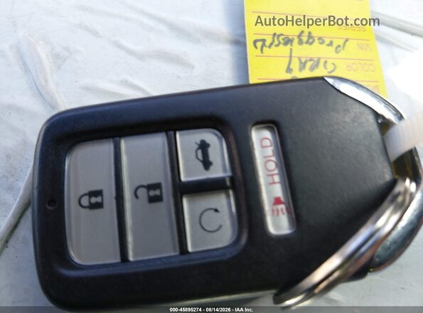 2HGFC3B38GH359694 2016 HONDA CIVIC Gray Widok deski rozdzielczej