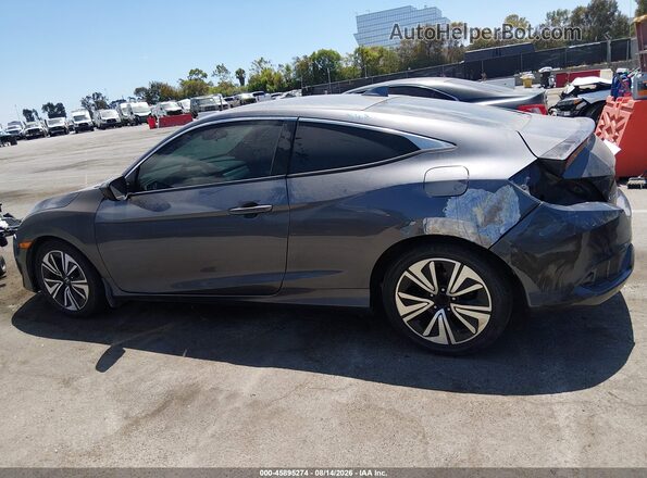 2HGFC3B38GH359694 2016 HONDA CIVIC Gray Widok wnętrza 360 stopni
