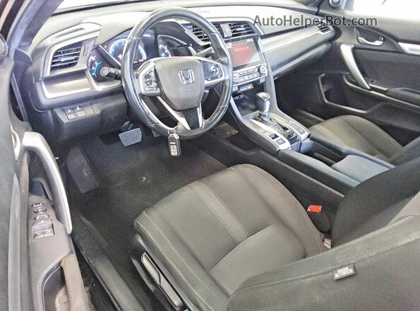 2HGFC3B38KH354231 2019 HONDA CIVIC Black Առջևի վահանակի տեսք