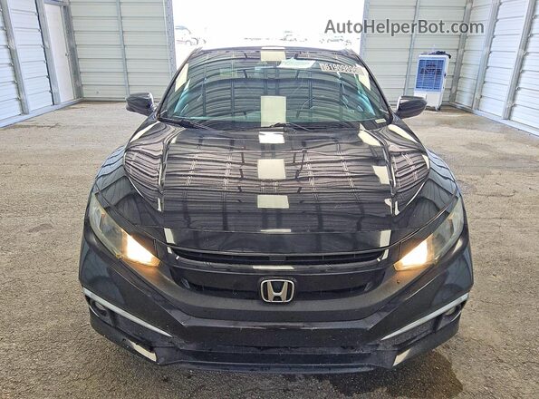 2HGFC3B38KH354231 2019 HONDA CIVIC Black Դիմացի տեսք
