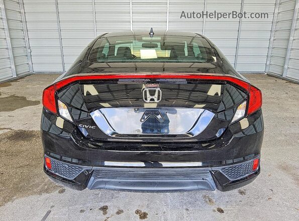 2HGFC3B38KH354231 2019 HONDA CIVIC Black Հետևի տեսք