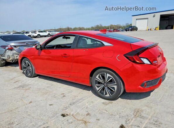 2HGFC3B39GH361728 2016 HONDA CIVIC Красный Задняя левая четверть