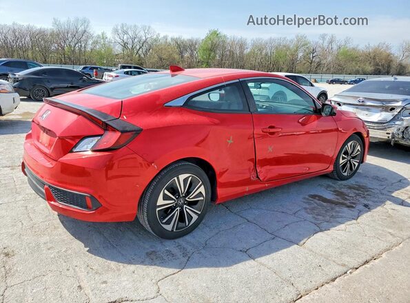 2HGFC3B39GH361728 2016 HONDA CIVIC Красный Задняя правая четверть