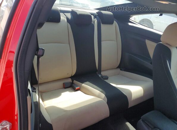 2HGFC3B39GH361728 2016 HONDA CIVIC Красный Вид задних сидений