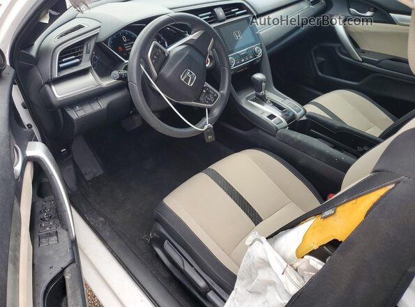 2HGFC3B39GH362359 2016 HONDA CIVIC White წინა პანელის ხედი