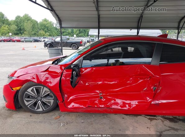 2HGFC3B39JH351370 2018 HONDA CIVIC Red Vista frontal