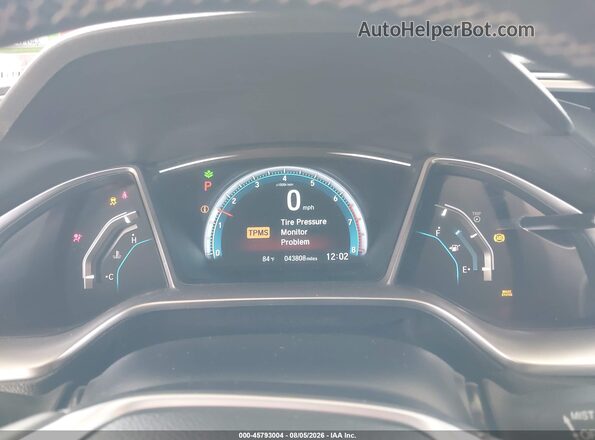 2HGFC3B39JH351370 2018 HONDA CIVIC Red Vista de los asientos traseros