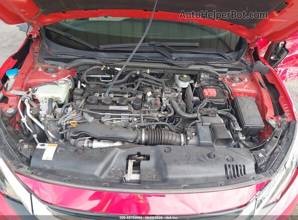 2HGFC3B39JH351370 2018 HONDA CIVIC Red Vista trasera