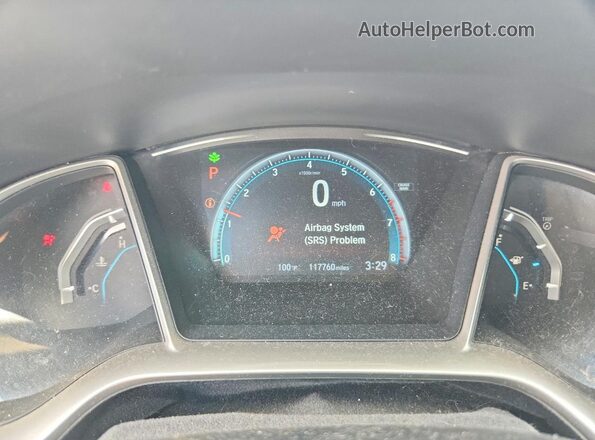 2HGFC3B3XGH350687 2016 HONDA CIVIC Gray Widok komory silnika