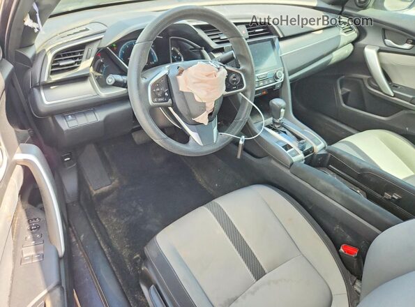 2HGFC3B3XGH350687 2016 HONDA CIVIC Gray Widok wnętrza z tyłu