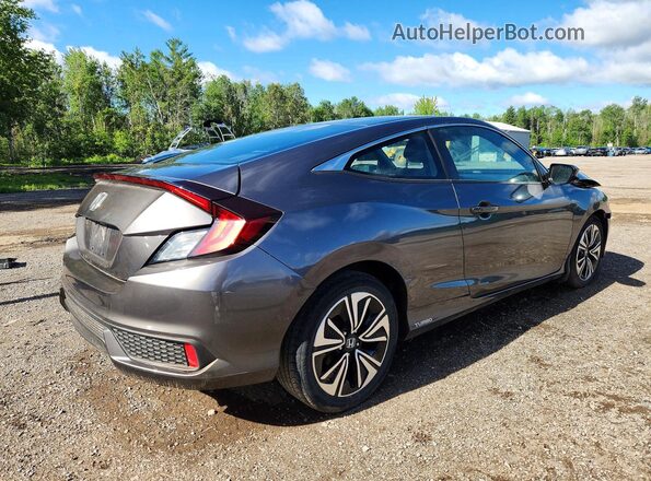 2HGFC3B41JH451178 2018 HONDA CIVIC Gray უკანა მარჯვენა