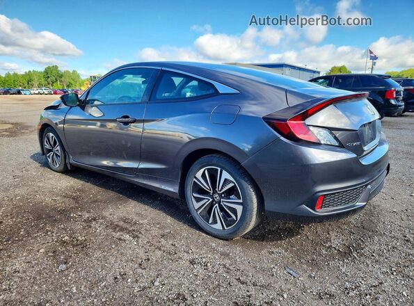 2HGFC3B41JH451178 2018 HONDA CIVIC Gray უკანა მარცხენა