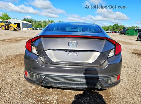 2HGFC3B41JH451178 2018 HONDA CIVIC Gray უკანა ხედი