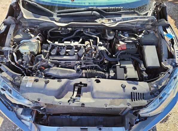 2HGFC3B41JH451178 2018 HONDA CIVIC Gray უკანა სალონის ხედი