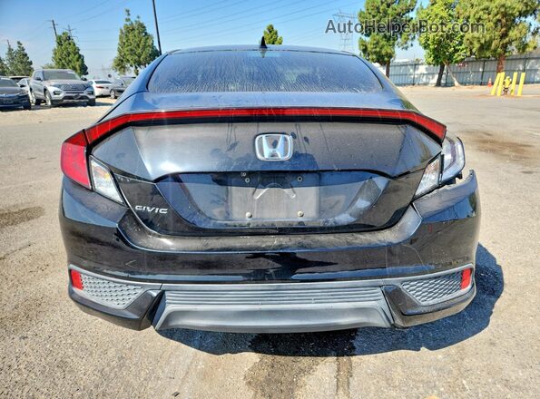 2HGFC3B72JH357854 2018 HONDA CIVIC Черный Вид сзади