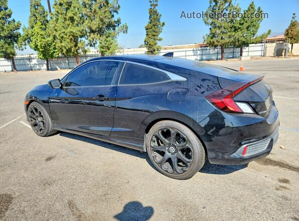 2HGFC3B72JH357854 2018 HONDA CIVIC Черный Задняя левая четверть