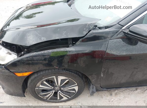 2HGFC3B73GH359539 2016 HONDA CIVIC Black Widok z przodu