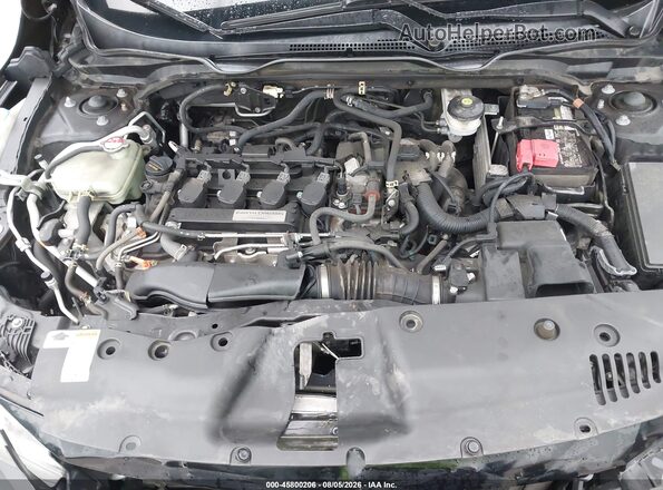 2HGFC3B73GH359539 2016 HONDA CIVIC Black Widok z tyłu