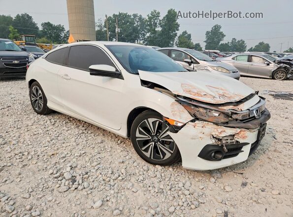 2HGFC3B75GH357842 2016 HONDA CIVIC Белый Передняя правая четверть