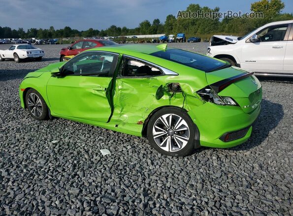 2HGFC3B75HH350231 2017 HONDA CIVIC Green Передня права чверть