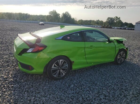 2HGFC3B75HH350231 2017 HONDA CIVIC Green Вид спереду
