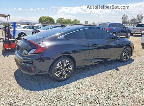 2HGFC3B76GH350415 2016 HONDA CIVIC Черный Задняя правая четверть