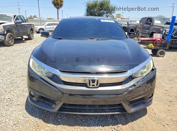 2HGFC3B76GH350415 2016 HONDA CIVIC Черный Вид спереди
