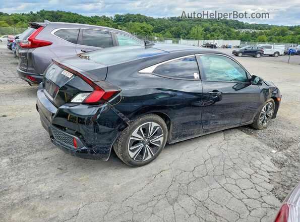 2HGFC3B7XJH353101 2018 HONDA CIVIC Black Tył prawy