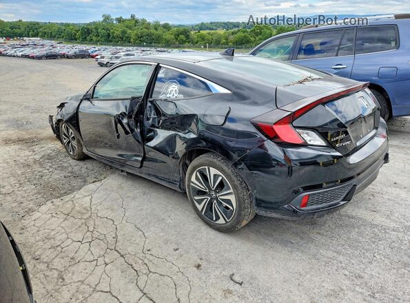 2HGFC3B7XJH353101 2018 HONDA CIVIC Black Tył lewy