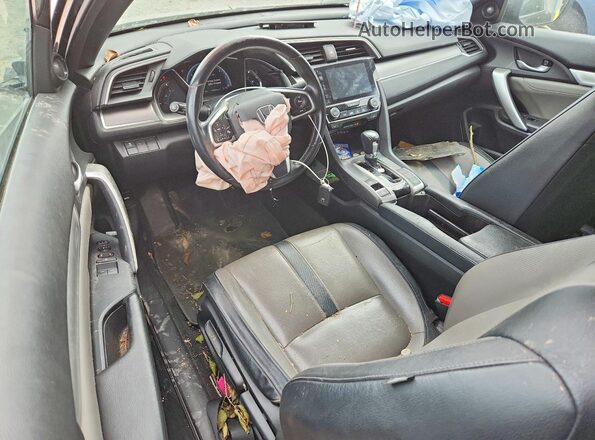 2HGFC3B7XJH353101 2018 HONDA CIVIC Black Widok deski rozdzielczej