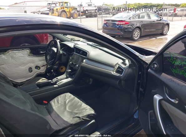 2HGFC3B91GH356995 2016 HONDA CIVIC Черный Вид салона спереди