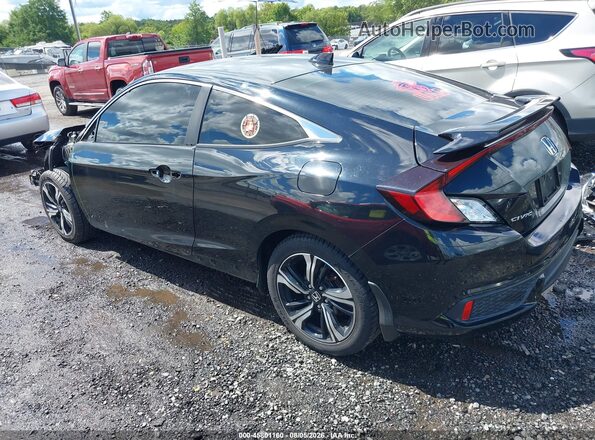 2HGFC3B91GH356995 2016 HONDA CIVIC Черный Задняя левая четверть
