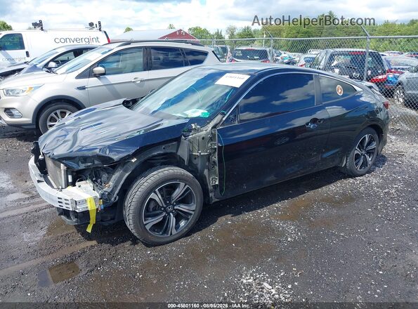 2HGFC3B91GH356995 2016 HONDA CIVIC Черный Передняя левая четверть