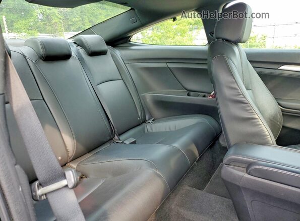 2HGFC3B93KH450174 2019 HONDA CIVIC Black Widok tylnych siedzeń