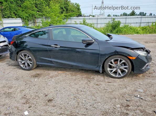 2HGFC3B93KH450174 2019 HONDA CIVIC Black Przód prawy