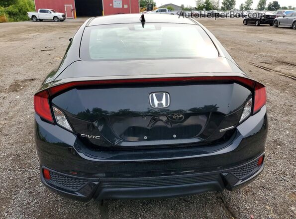 2HGFC3B93KH450174 2019 HONDA CIVIC Black Widok z tyłu