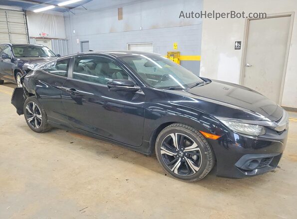 2HGFC3B94GH357414 2016 HONDA CIVIC Black Передня права чверть