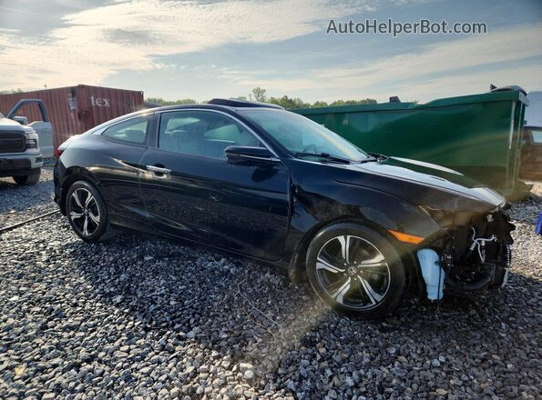 2HGFC3B94GH360006 2016 HONDA CIVIC Black Przód prawy