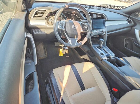 2HGFC3B94GH360006 2016 HONDA CIVIC Black Widok deski rozdzielczej