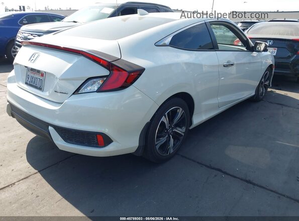 2HGFC3B96GH355065 2016 HONDA CIVIC White Trasero derecho