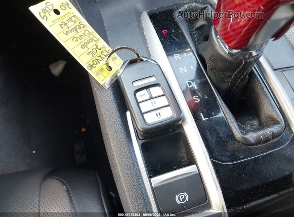 2HGFC3B96GH355065 2016 HONDA CIVIC White Vista del salpicadero