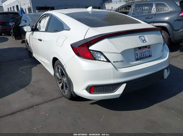 2HGFC3B96GH355065 2016 HONDA CIVIC White Trasero izquierdo
