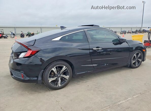 2HGFC3B97JH351775 2018 HONDA CIVIC Black უკანა მარჯვენა