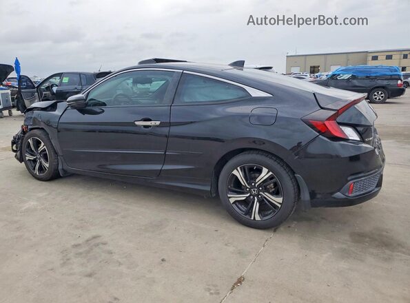 2HGFC3B97JH351775 2018 HONDA CIVIC Black უკანა მარცხენა