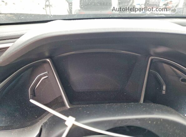 2HGFC3B97JH351775 2018 HONDA CIVIC Black ხელსაწყოთა პანელის ხედი