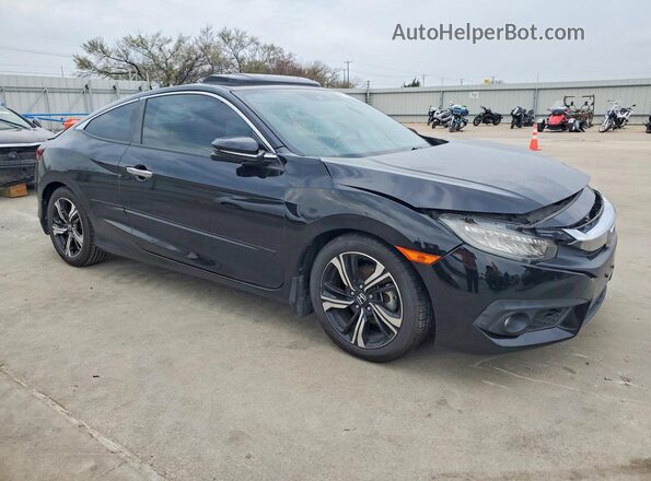 2HGFC3B97JH351775 2018 HONDA CIVIC Black წინა მარჯვენა