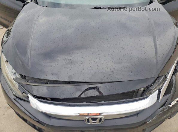 2HGFC3B97JH351775 2018 HONDA CIVIC Black უკანა სალონის ხედი