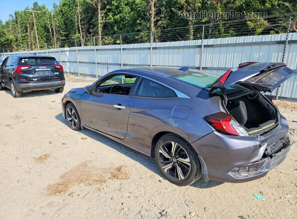 2HGFC3B98HH359281 2017 HONDA CIVIC Gray Հետևի ձախ